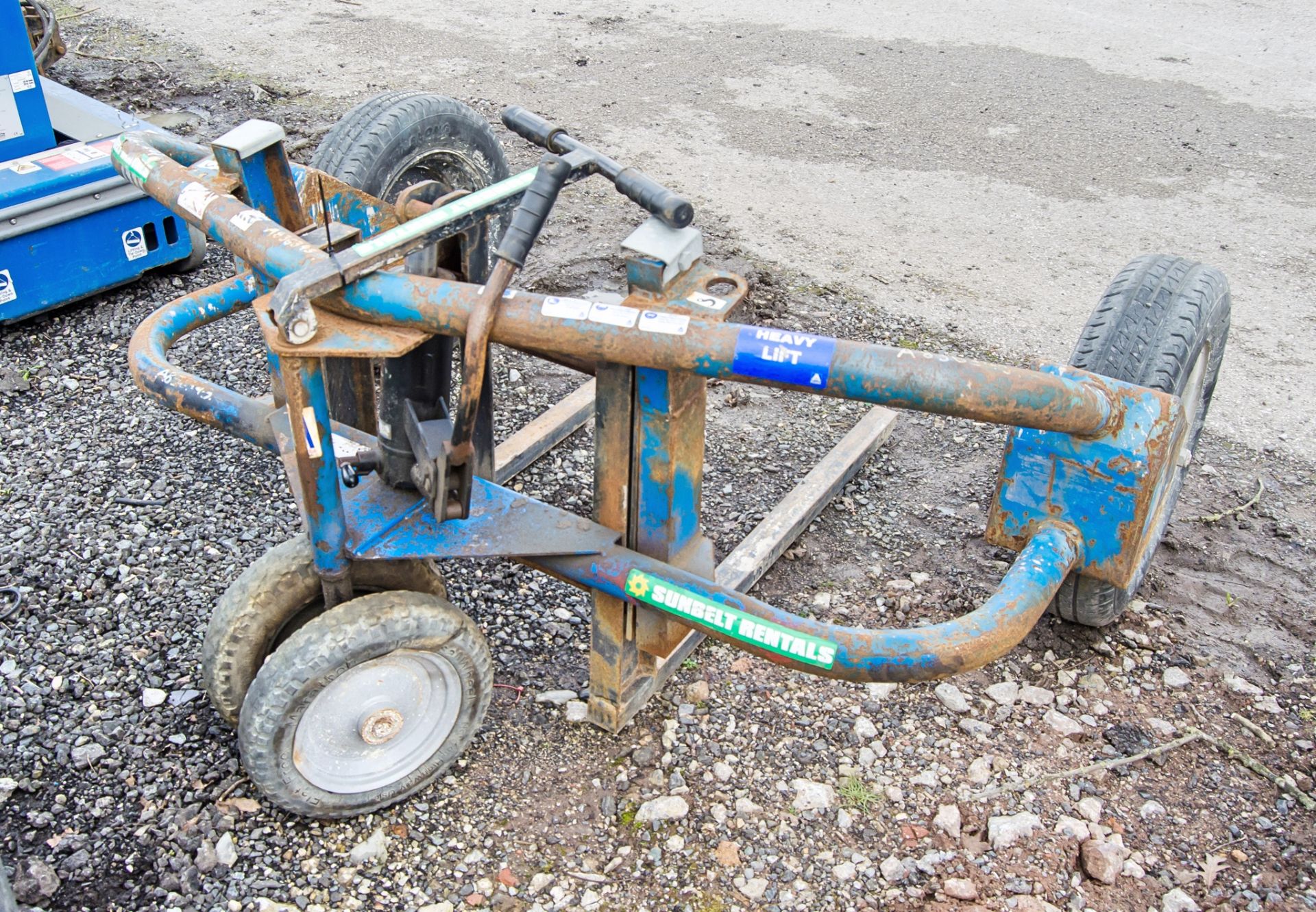 Rough terrain hydraulic pallet truck A836343 - Image 2 of 2