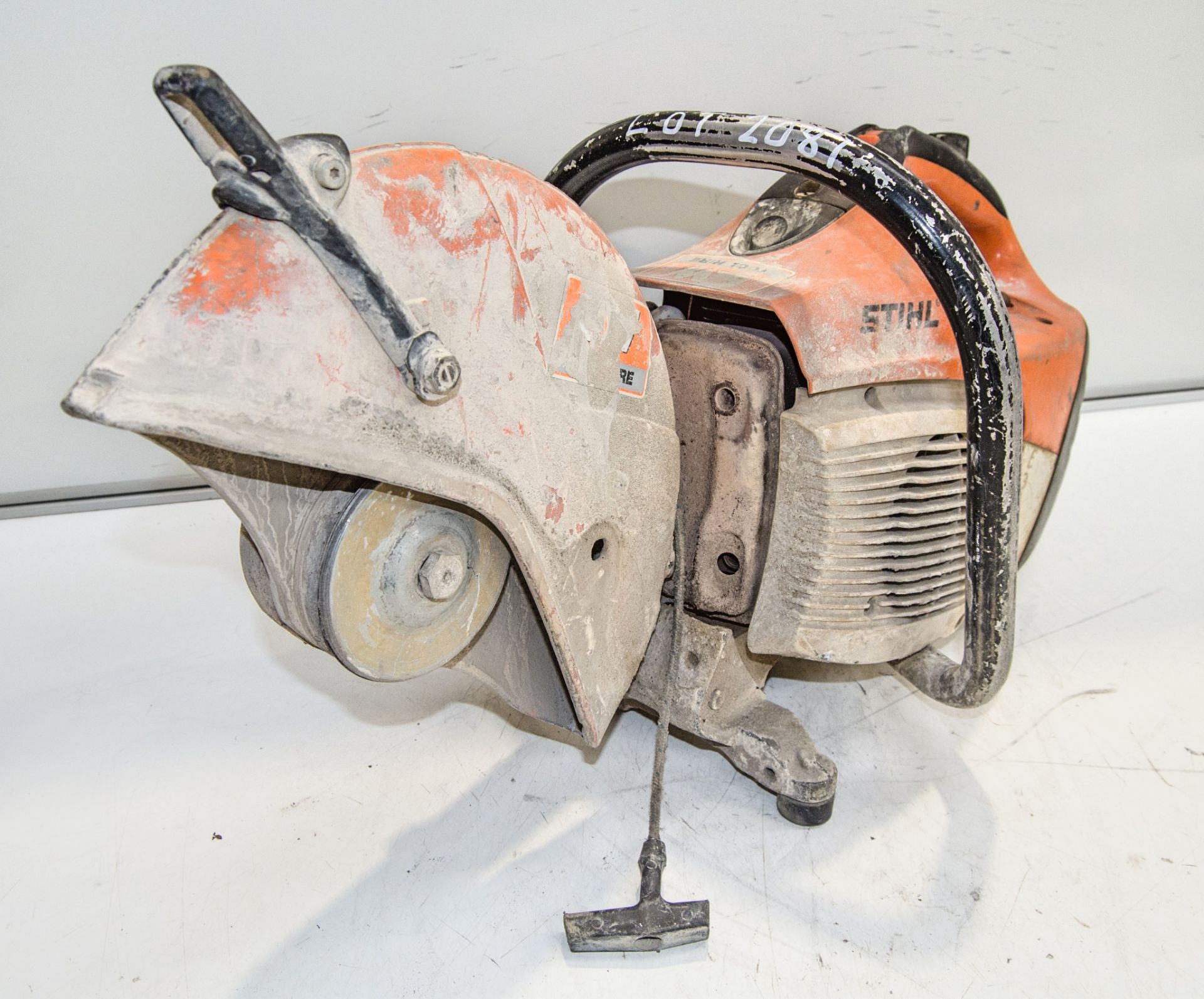 Stihl TS410 petrol driven cut off saw ** Pull cord loose ** E32490