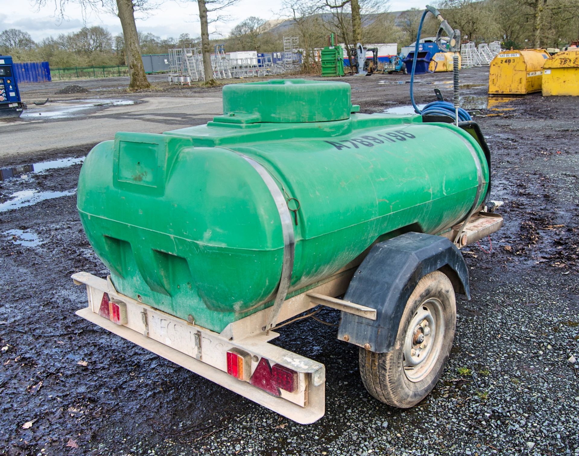 Trailer Engineering diesel driven fast tow mobile pressure washer bowser c/w lance A769196 - Image 3 of 5