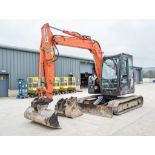Hitachi ZX85US-5A 8.5 tonne rubber tracked excavator Year: 2017 S/N: 81309 Recorded Hours: 6113