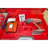 Hilti SIW22-T 22v cordless 1/2 inch drive impact gun c/w charger and carry case ** No battery **