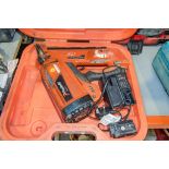 Paslode Impulse IM350 7.2v cordless nail gun c/w battery, charger and carry case A836320
