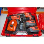 Hilti SD5000-A22 22v cordless screw gun c/w 2 batteries, charger, Hilti SMD57 auto feed and carry