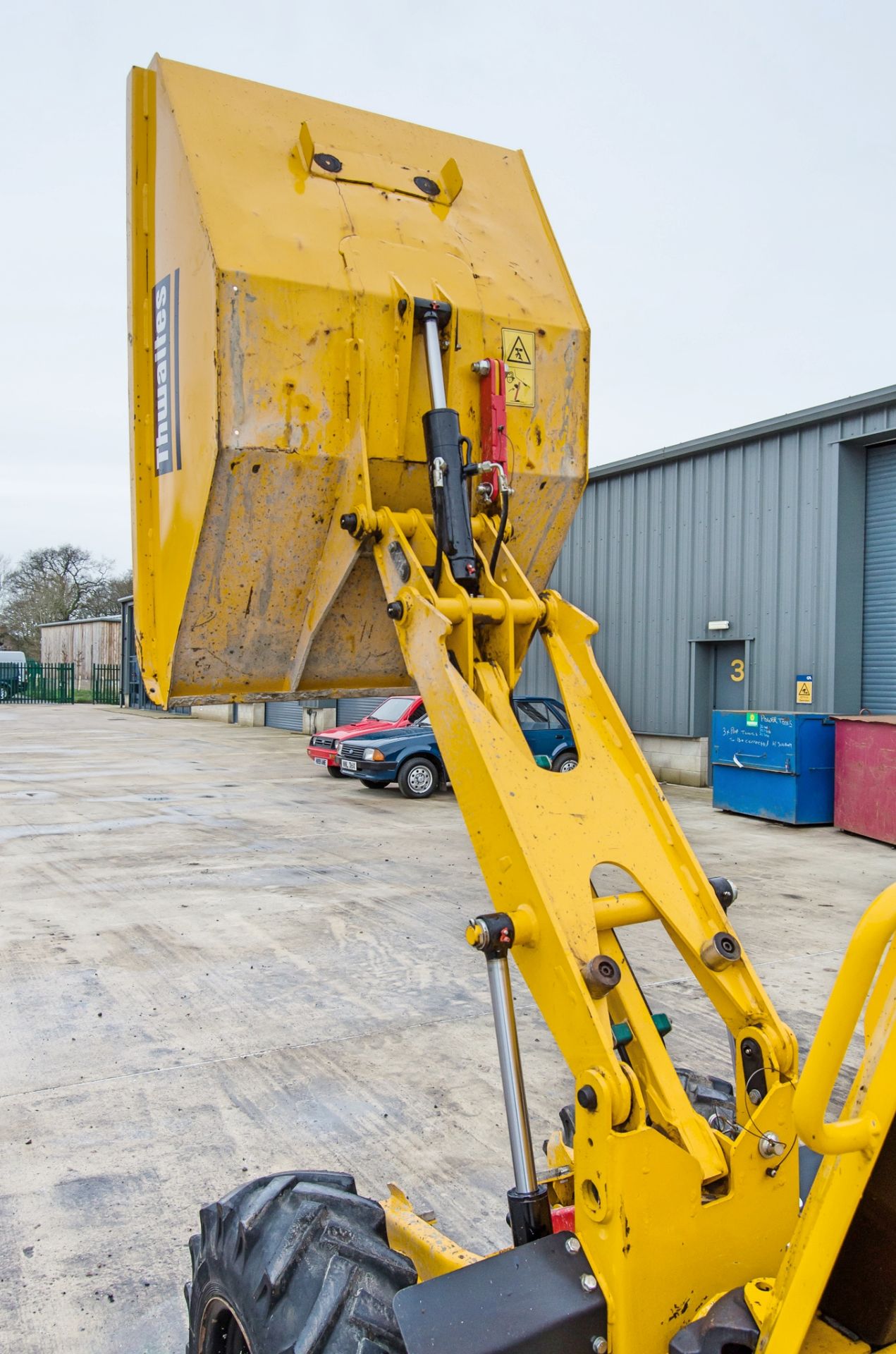 Thwaites 1 tonne hi-tip dumper Year: 2021 S/N: 2101F4597 Recorded Hours: 409 2107TWT911 - Image 12 of 22