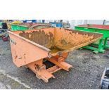 Steel tipping skip A988489