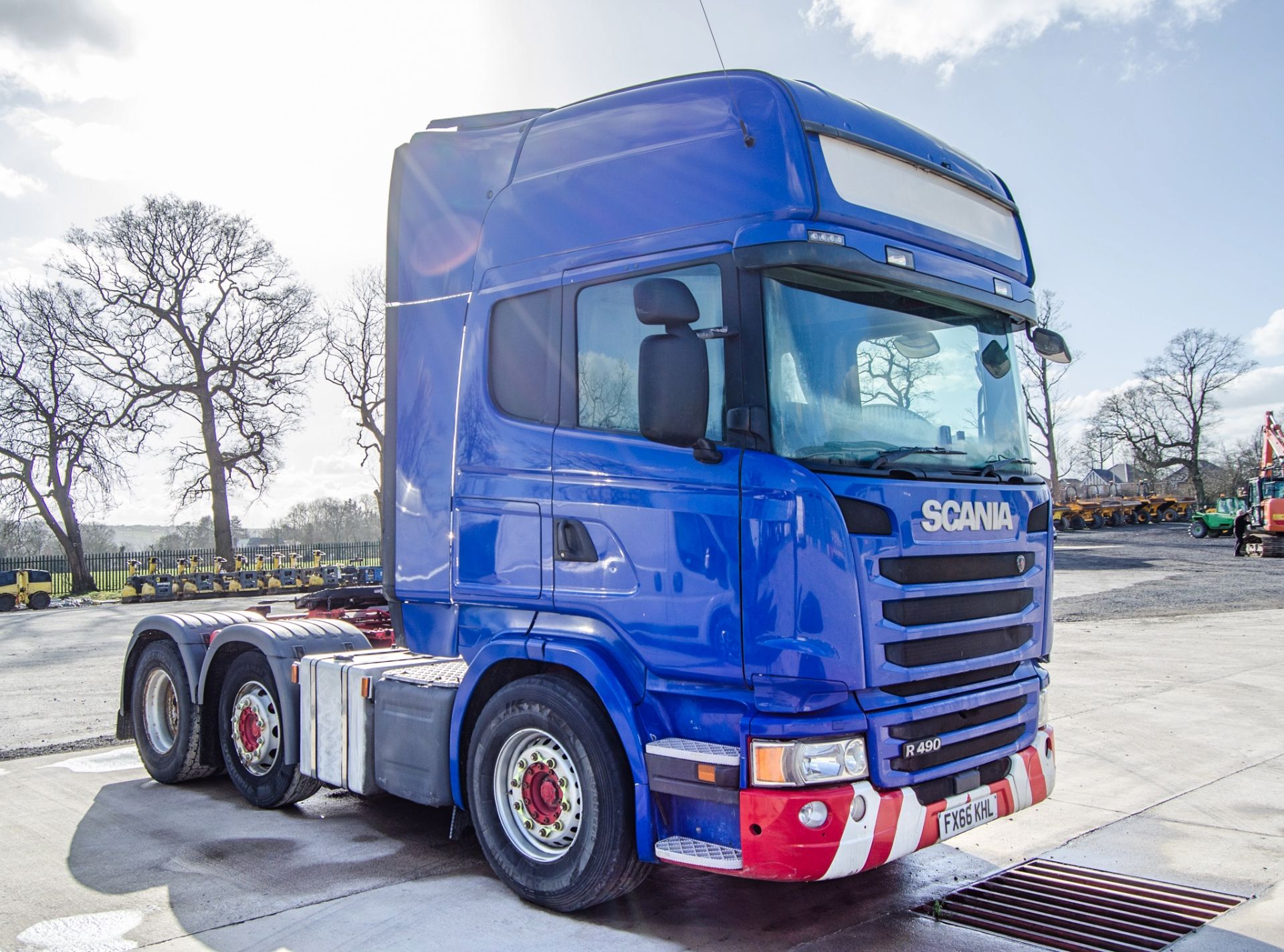 Scania R490 6x2 tractor unit Registration Number: FX66 KHL Date of Registration: 01/12/2016 MOT - Image 2 of 29