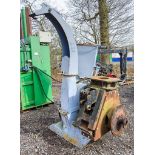 PTO driven hydraulic wood chipper