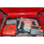 Hilti TE30-A36 36v SDS rotary hammer drill c/w 2 batteries, charger and carry case EXP685