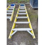 8 tread glass fibre framed step ladder A663930