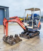 Kubota KX36-3 1.5 tonne rubber tracked mini excavator Year: 2004 S/N: 554433 Recorded Hours: 3629