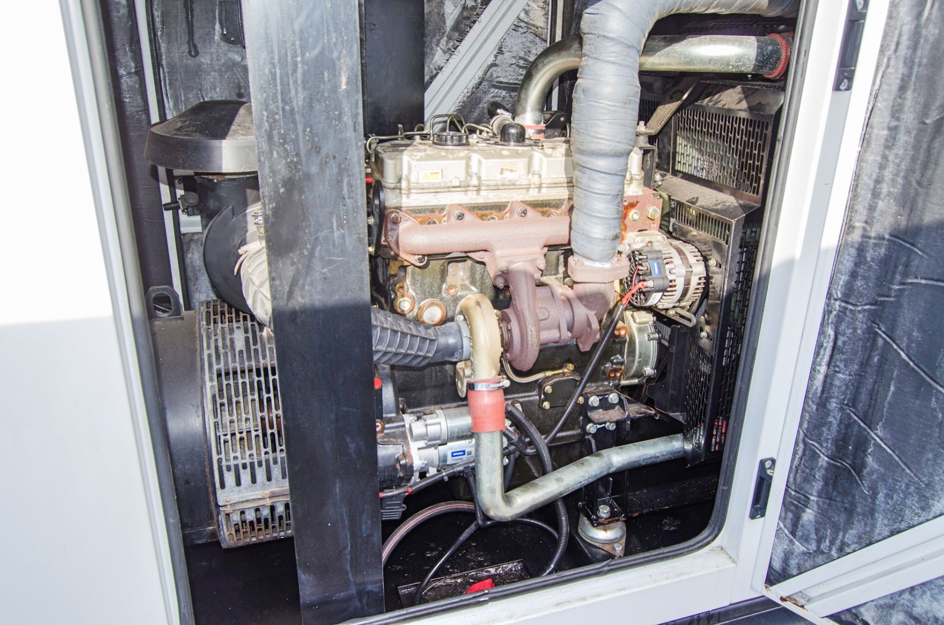 HGI 1000T 100 kva diesel driven generator Year: 2017 S/N: 70378218 ** Battery missing ** A786401 - Image 7 of 7