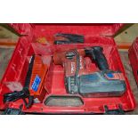 Hilti TE6-A36 36v cordless SDS rotary hammer drill c/w 2 batteries, charger and carry case ** No