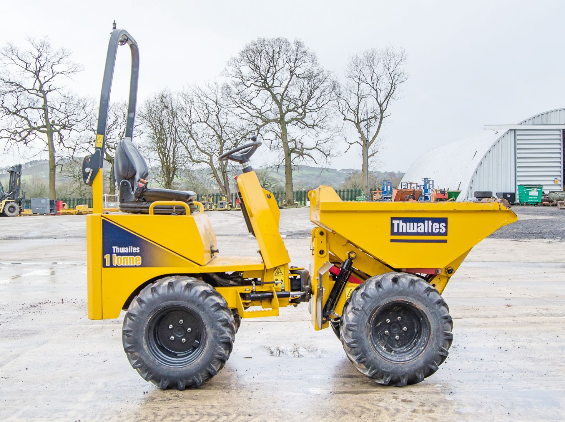 Thwaites 1 tonne hi-tip dumper Year: 2021 S/N: 2101F4597 Recorded Hours: 409 2107TWT911 - Image 8 of 22