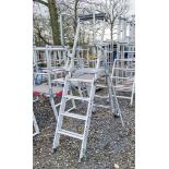 Centaure aluminium step ladder podium 14120064
