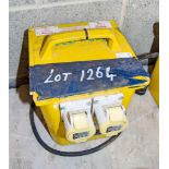 Elite 240v to 110v 3 kva transformer ** Lid loose ** 22020720