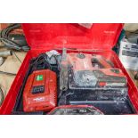 Hilti TE4-A22 22v cordless SDS rotary hammer drill c/w battery, charger and carry case A1108649