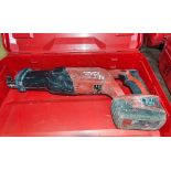 Hilti SR 4-A22 22v cordless reciprocating saw c/w battery and carry case ** No charger ** EXP4810