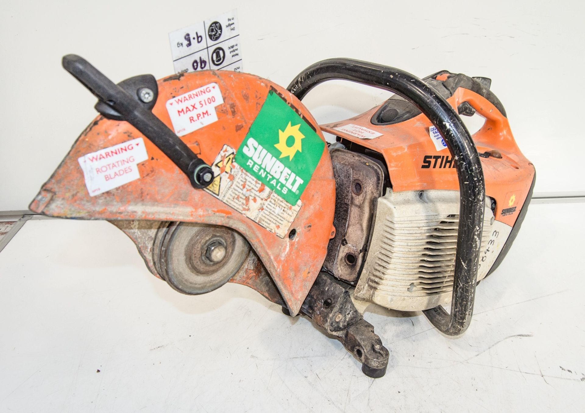 Stihl TS410 petrol driven cut off saw A808433