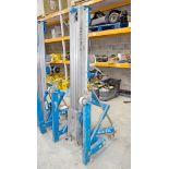 Genie SLA-10 manual material hoist c/w forks 14080704