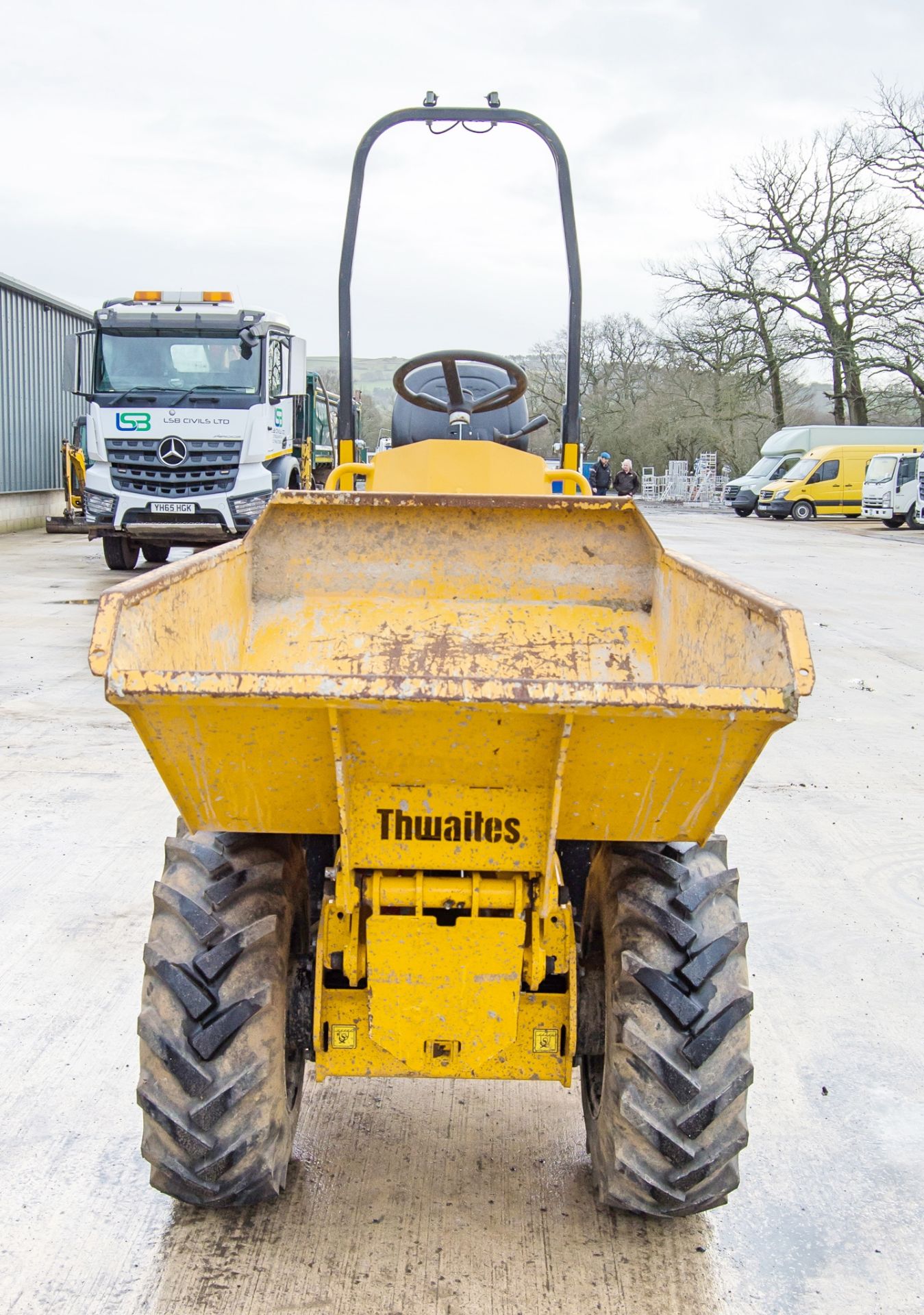 Thwaites 1 tonne hi-tip dumper Year: 2021 S/N: 2101F4623 Recorded Hours: 196 2107TWT913 - Image 5 of 22