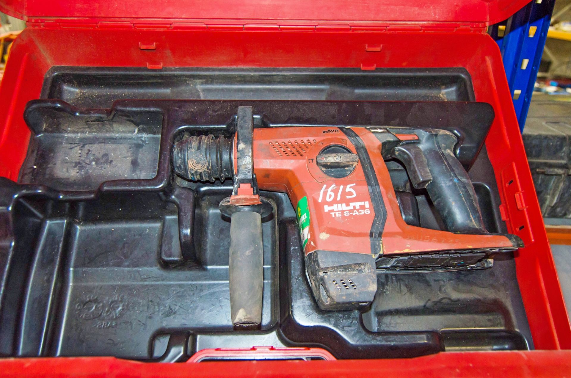 Hilti TE6-A36 36v cordless SDS rotary hammer drill c/w carry case **No battery or charger **