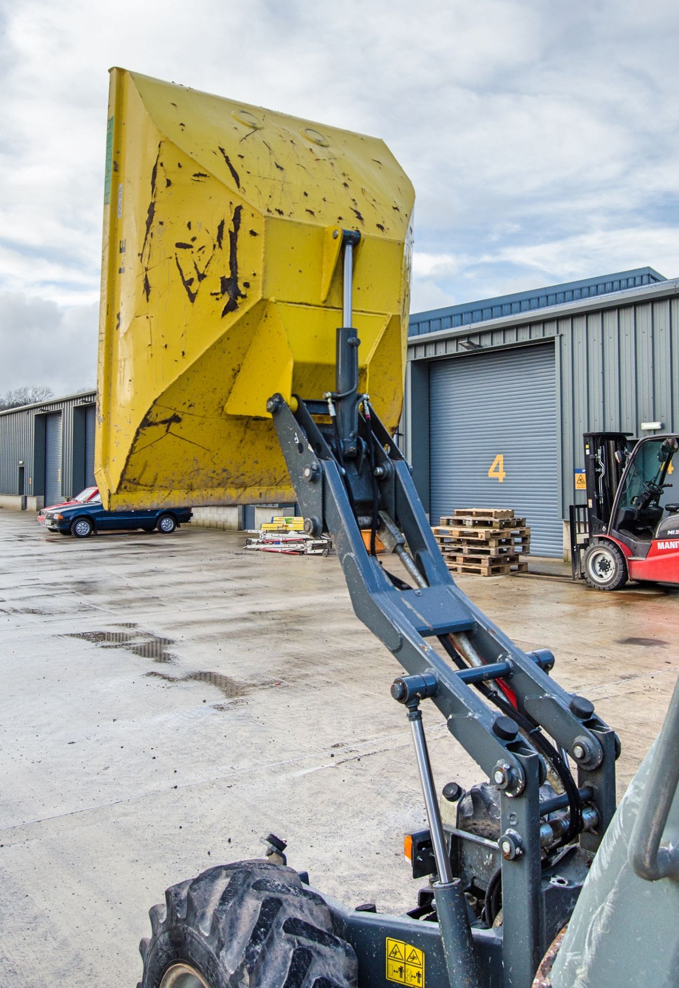 Wacker Neuson 1001 1 tonne hi-tip dumper Year: 2016 S/N: PAL00714 Recorded Hours: 1582 A742199 - Image 11 of 21