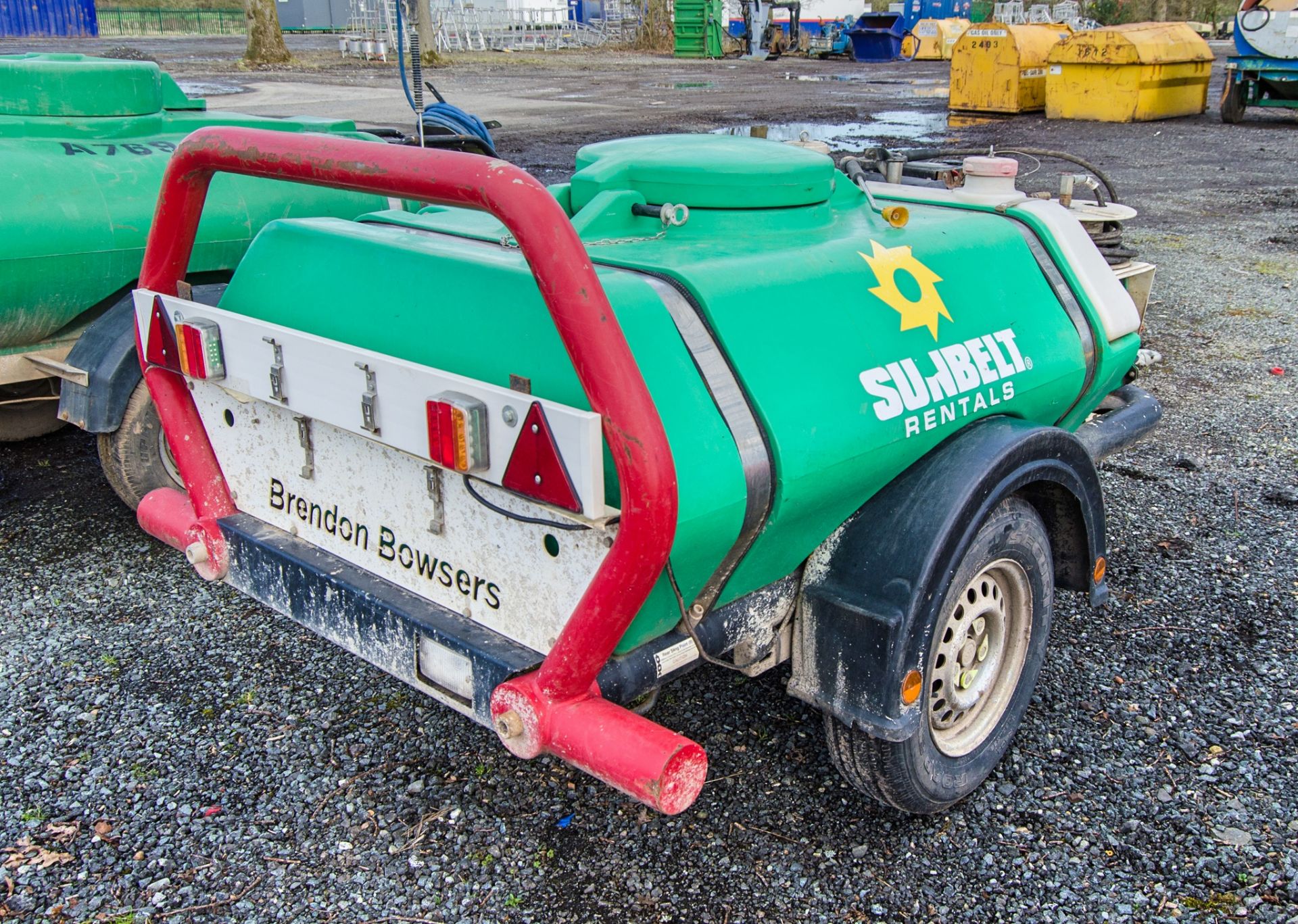 Brendon Bowsers diesel driven fast tow mobile pressure washer bowser c/w lance A728988 - Image 3 of 5