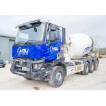 Renault C460 32 tonne 8x4 mixer lorry Registration Number: FX67 UHN Date of Registration: 11/01/2018