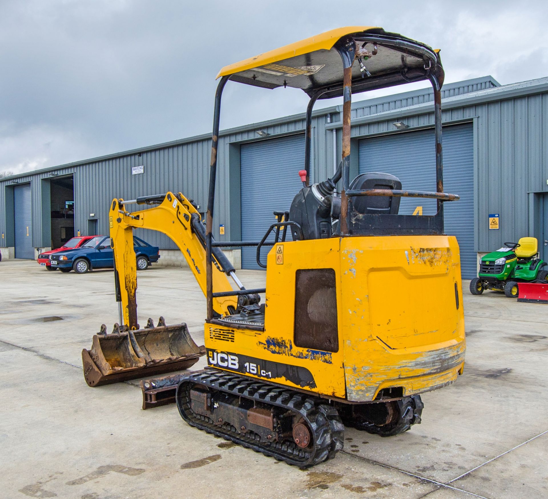 JCB 15C-1 1.5 tonne rubber tracked mini excavator Year: 2019 S/N: 2710238 Recorded Hours: 1142 - Bild 4 aus 23