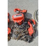 Tiger 10 tonne chain block A1217250