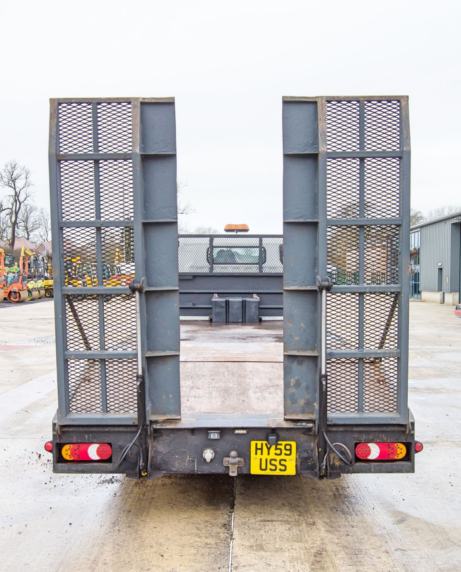 Mitsubishi Fuso Canter 7C18  7.5 tonne beaver tail plant lorry Registration Number: HY59 USS Date of - Image 6 of 28