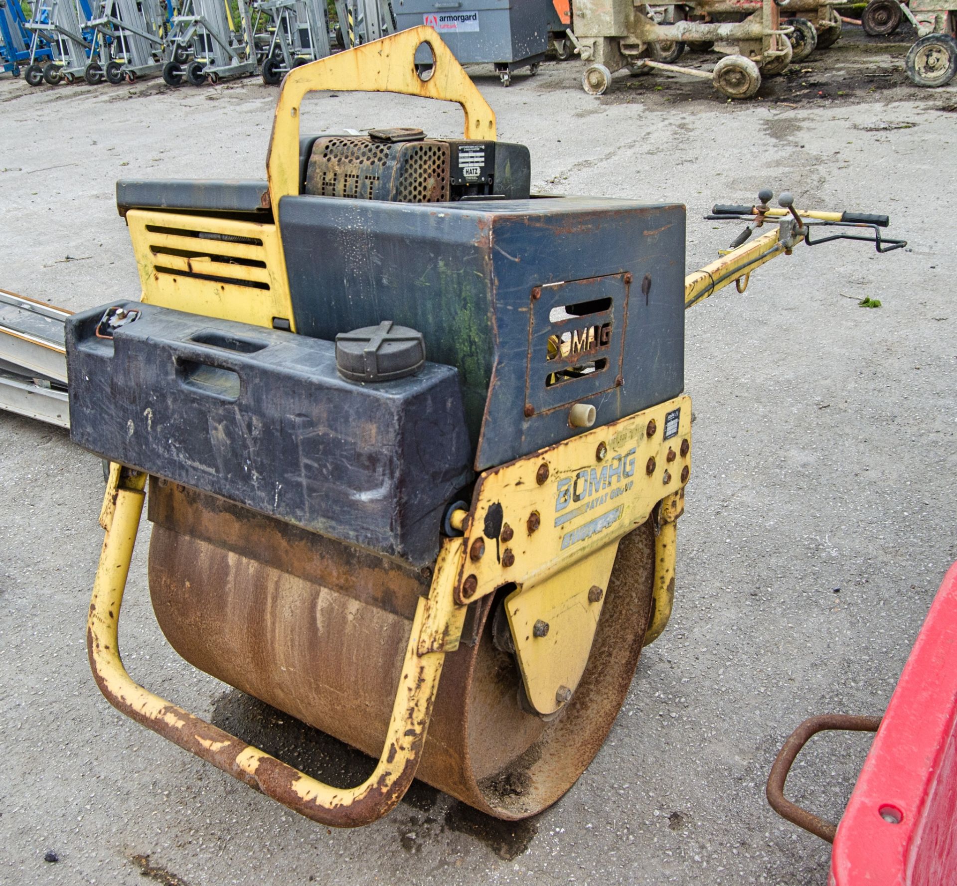 Bomag BW71 E-2 diesel driven single drum pedestrian roller 10490939