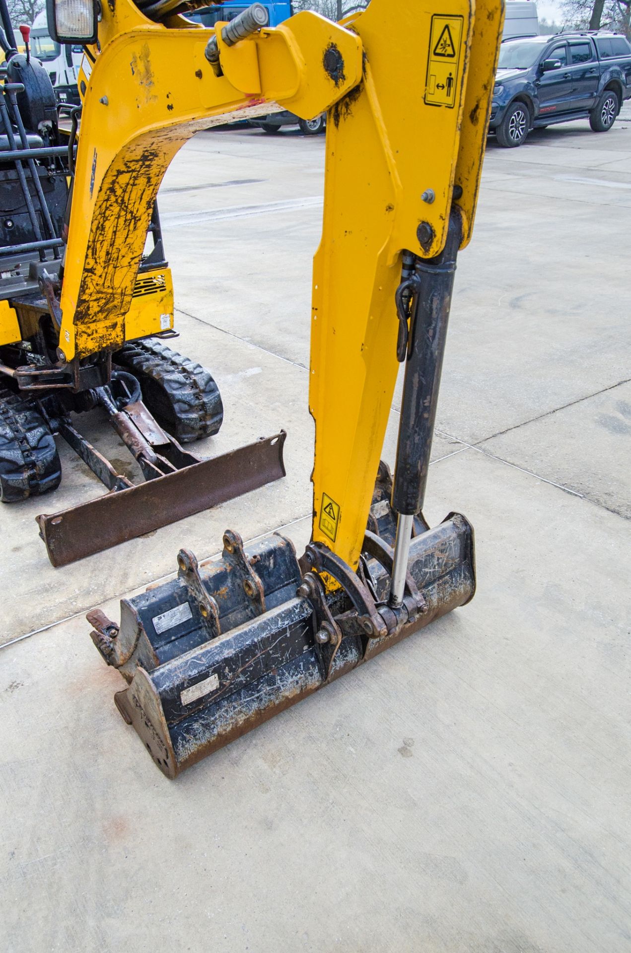 JCB 15C-1 1.5 tonne rubber tracked mini excavator Year: 2019 S/N: 2710395 Recorded Hours: 1300 - Bild 15 aus 24