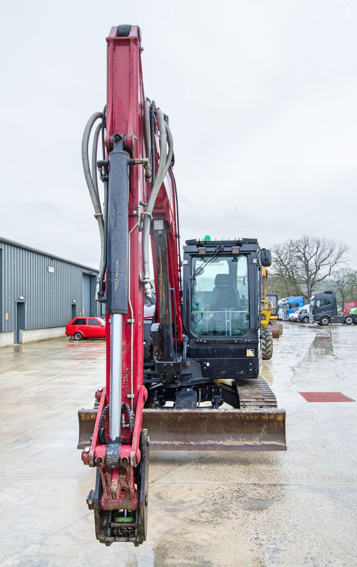 Yanmar VI0 82 VIPPS 2i 8 tonne steel tracked excavator Year: 2022 S/N: J00962 Recorded Hours: 929 - Bild 5 aus 27