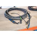 Welding lead set