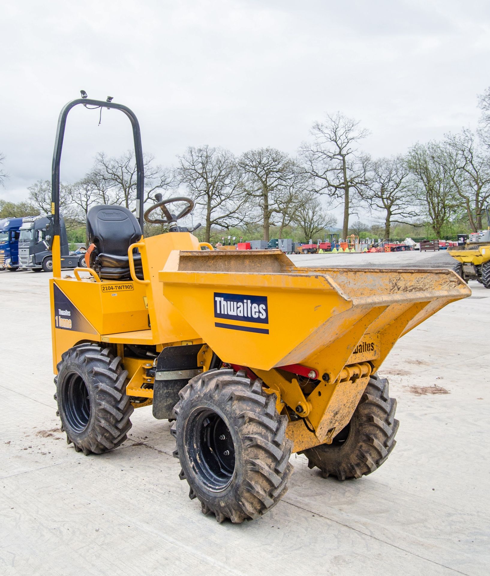 Thwaites 1 tonne hi-tip dumper Year: 2021 S/N: 2101F4144 Recorded Hours: 327 2104TWT905 - Bild 2 aus 23