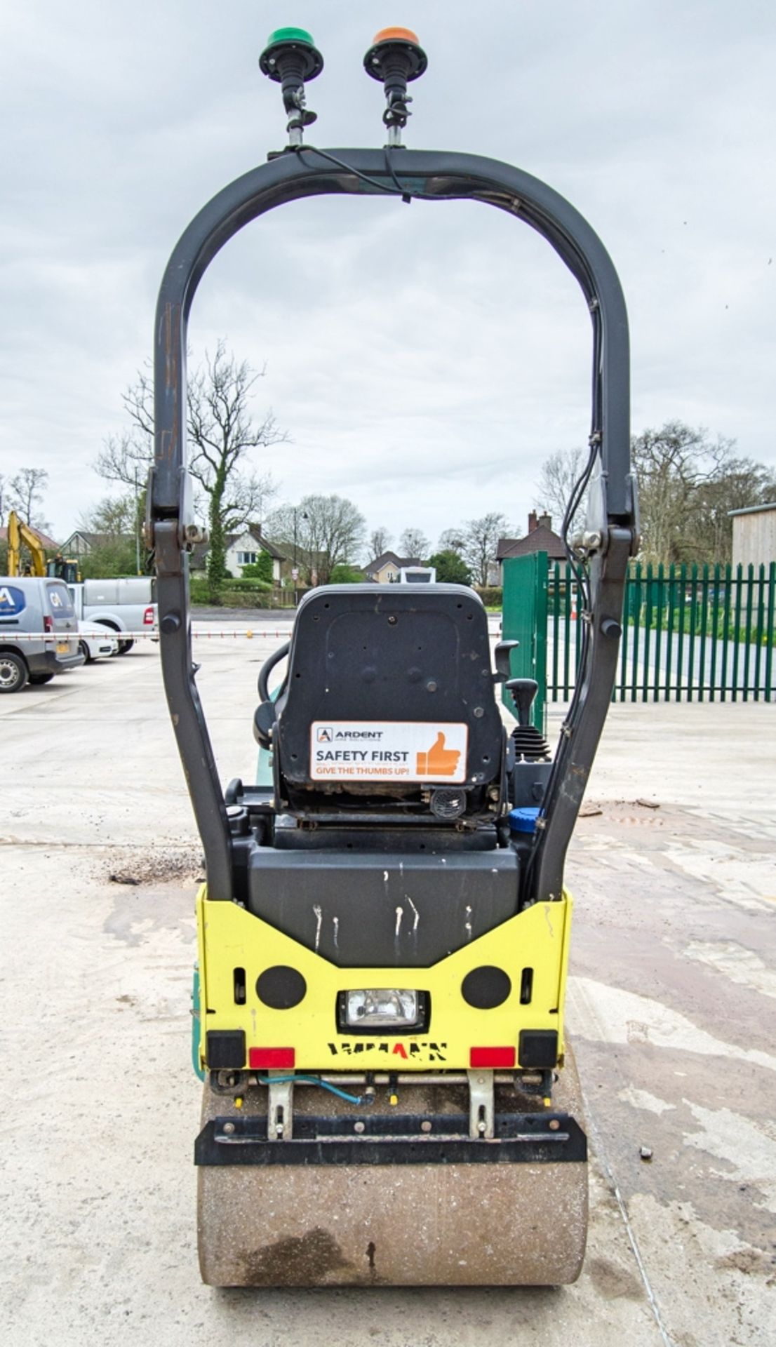 Ammann ARX12 double drum ride on roller Year: 2021 S/N: 3003619 Recorded Hours: 277 RTD080052 - Image 6 of 20