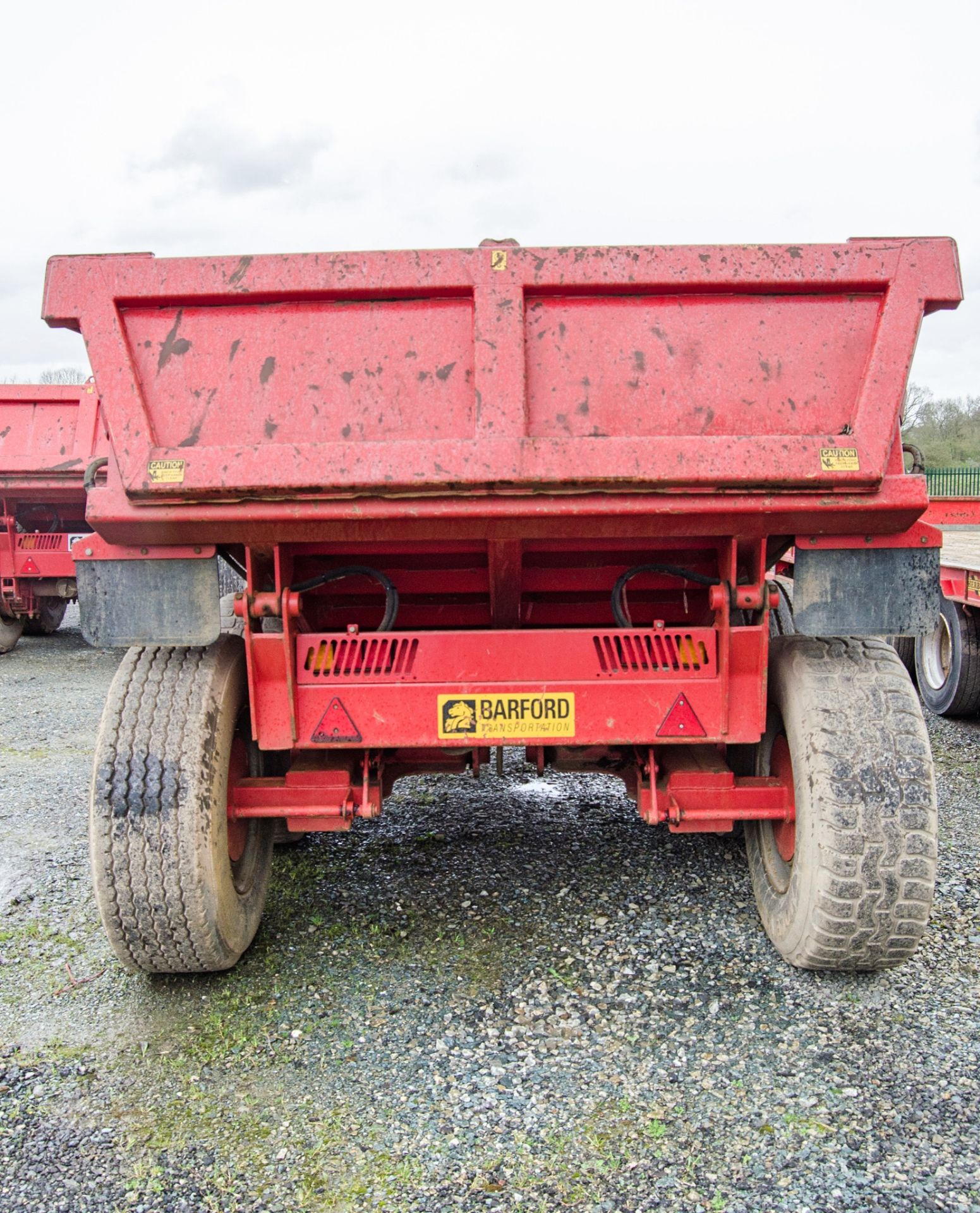 Barford D15 15 tonne dump trailer Year: 2021 S/N: 400125 - Image 6 of 9