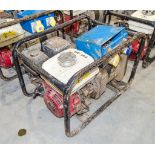 Stephill 110v/240v 2.7 kva petrol driven generator ** Socket box damaged ** 12018176