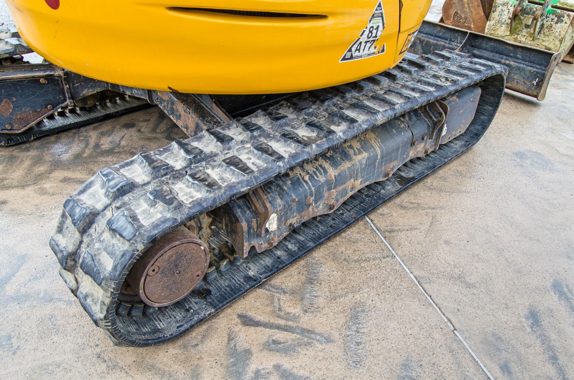 JCB 8030 ZTS 3 tonne rubber tracked excavator Year: 2018 S/N: 2432920 Recorded Hours: 2328 blade, - Bild 11 aus 24