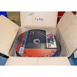 25 - 230mm metal cutting discs ** New & unused **