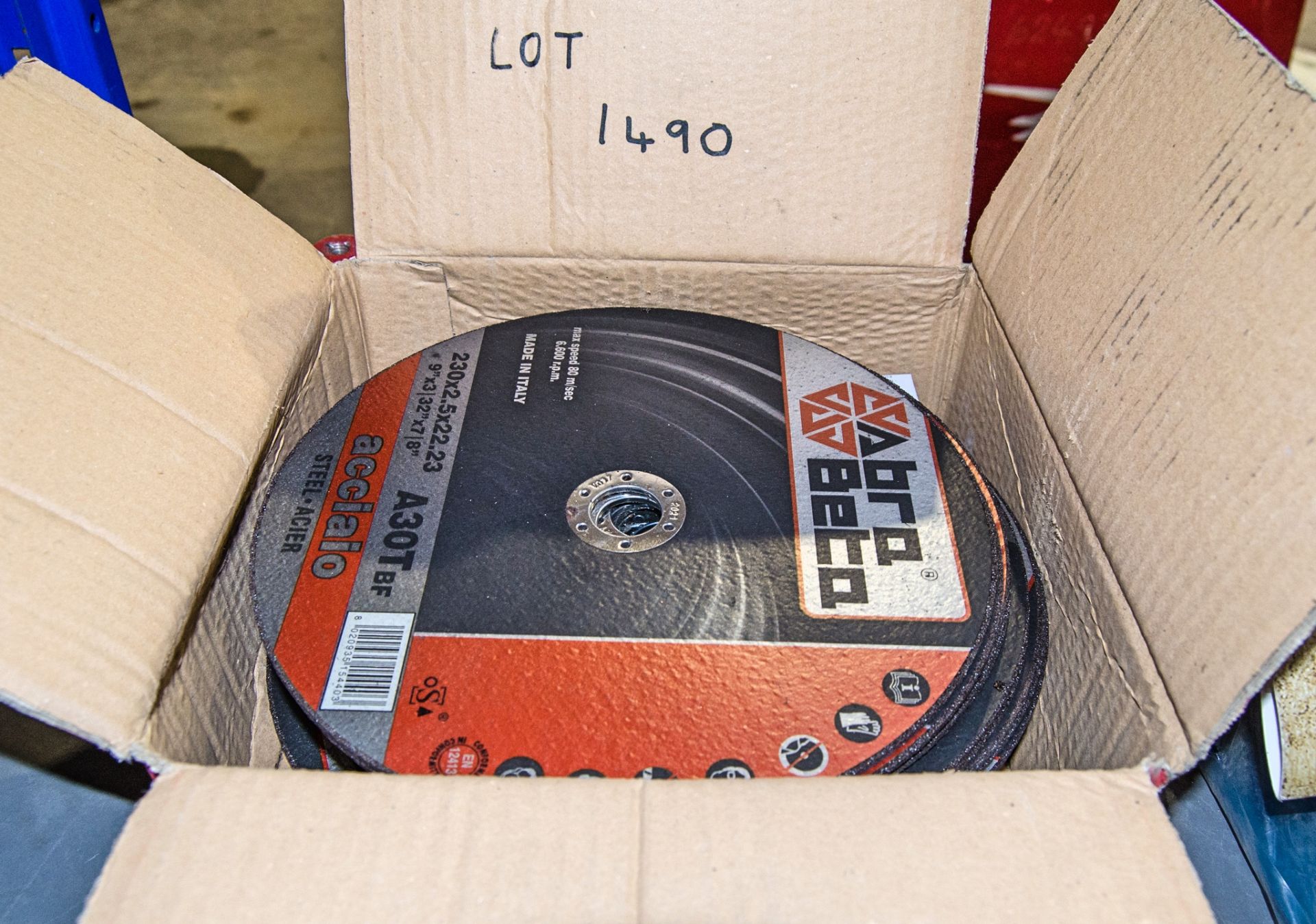 25 - 230mm metal cutting discs ** New & unused **