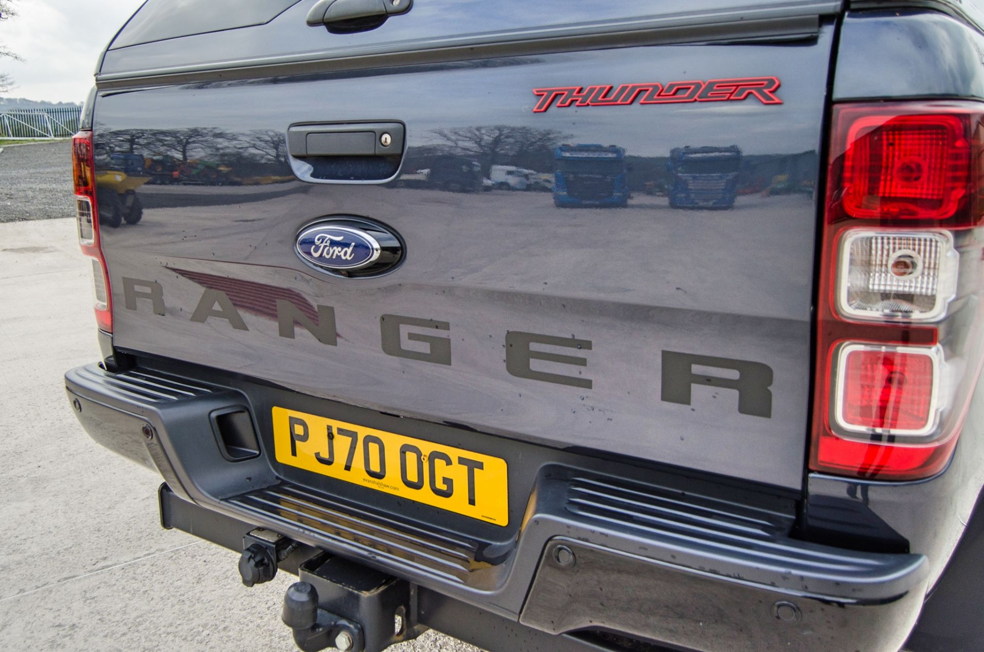 Ford Ranger Thunder 1996cc Ecoblue 4x4 automatic pick up Registration Number: PJ70 OGT Date of - Image 13 of 35