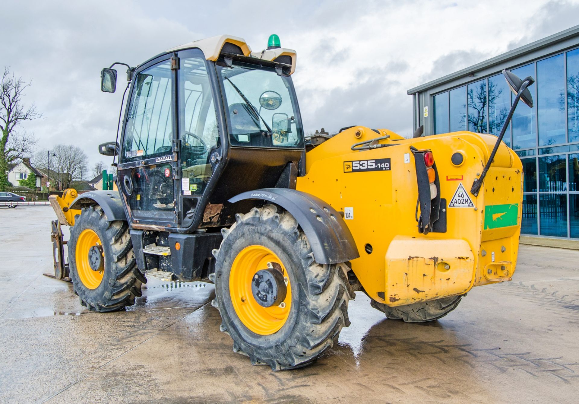 JCB 535-140 Hi-Viz T4i IIIB 14 metre telescopic handler Year: 2016 S/N: 2461386 Recorded Hours: 3648 - Bild 4 aus 24