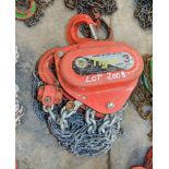 Tiger 3 tonne chain block A708589