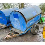 Trailer Engineering 2140 litre site tow bunded fuel bowser c/w manual pump, delivery hose & nozzle