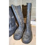 Pair of size 11 Vital steel toe cap wellington boots