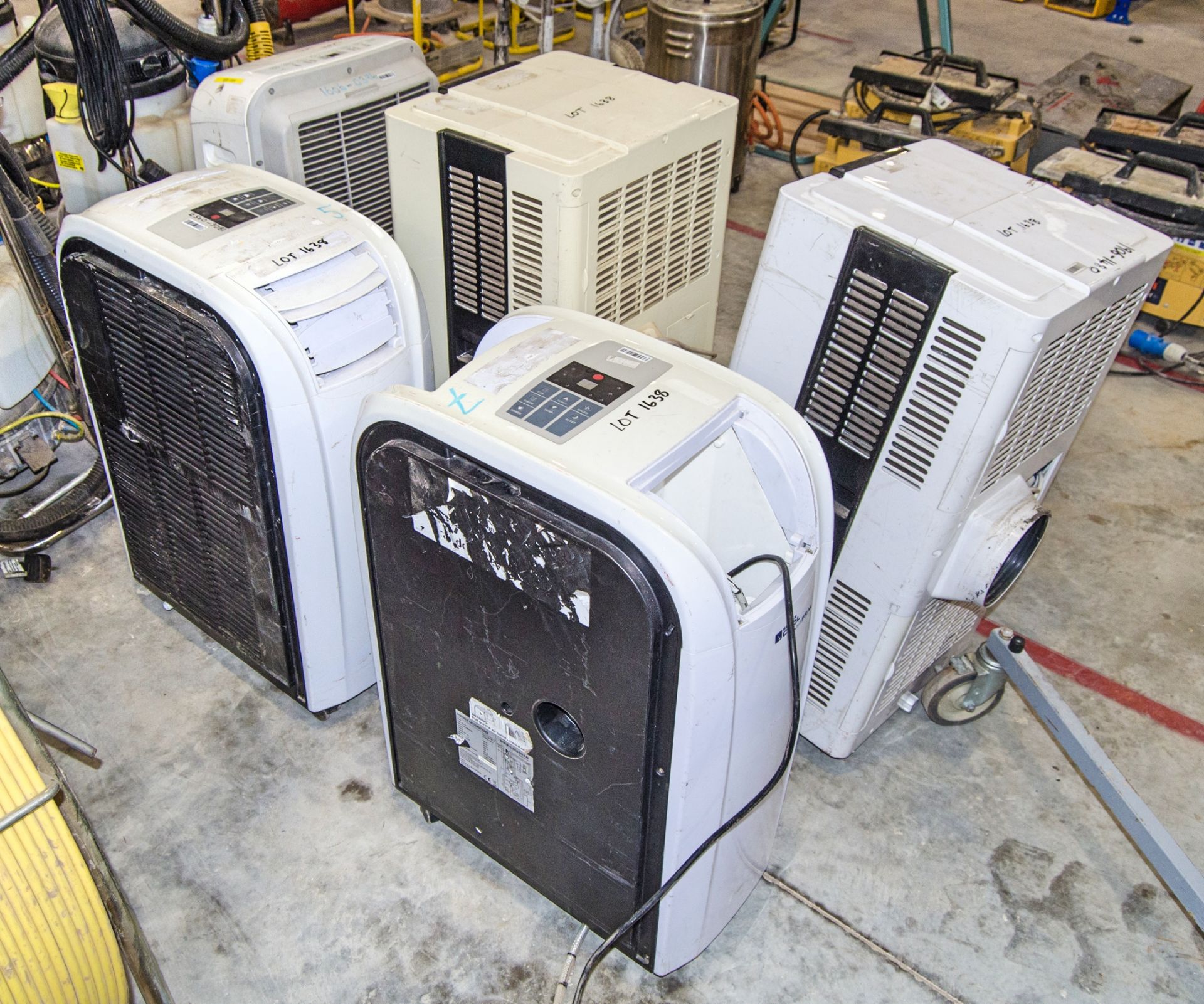5 - various 240v air conditioning units