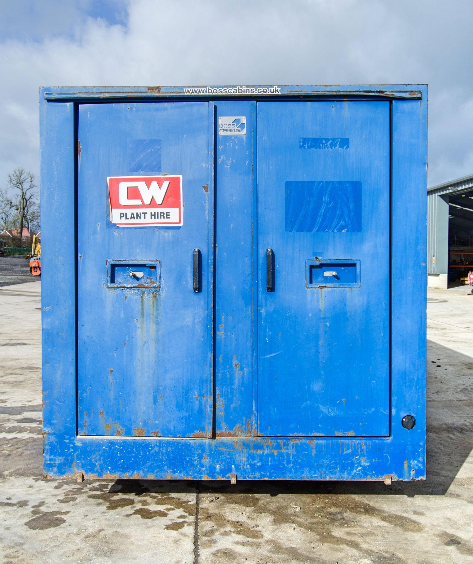 Boss Cabins 12ft x 8ft steel anti-vandal mobile welfare site unit Comprising of: canteen area, - Image 6 of 12