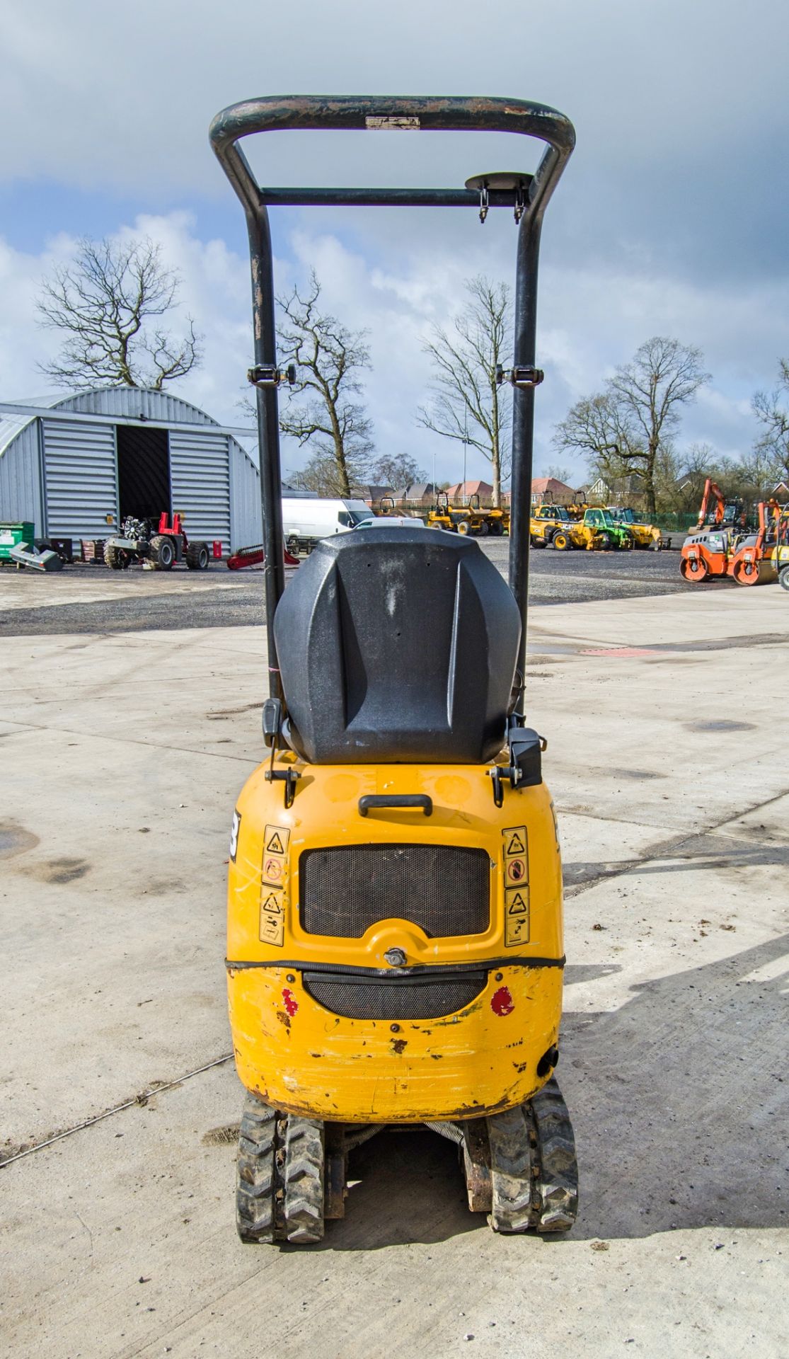 JCB 8008 CTS 0.8 tonne rubber tracked micro excavator Year: 2017 S/N: 1930304 Recorded Hours: 1126 - Bild 6 aus 27